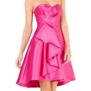 ADRIANNA PAPELL Womens Pink Sleeveless Party Dress Size 6